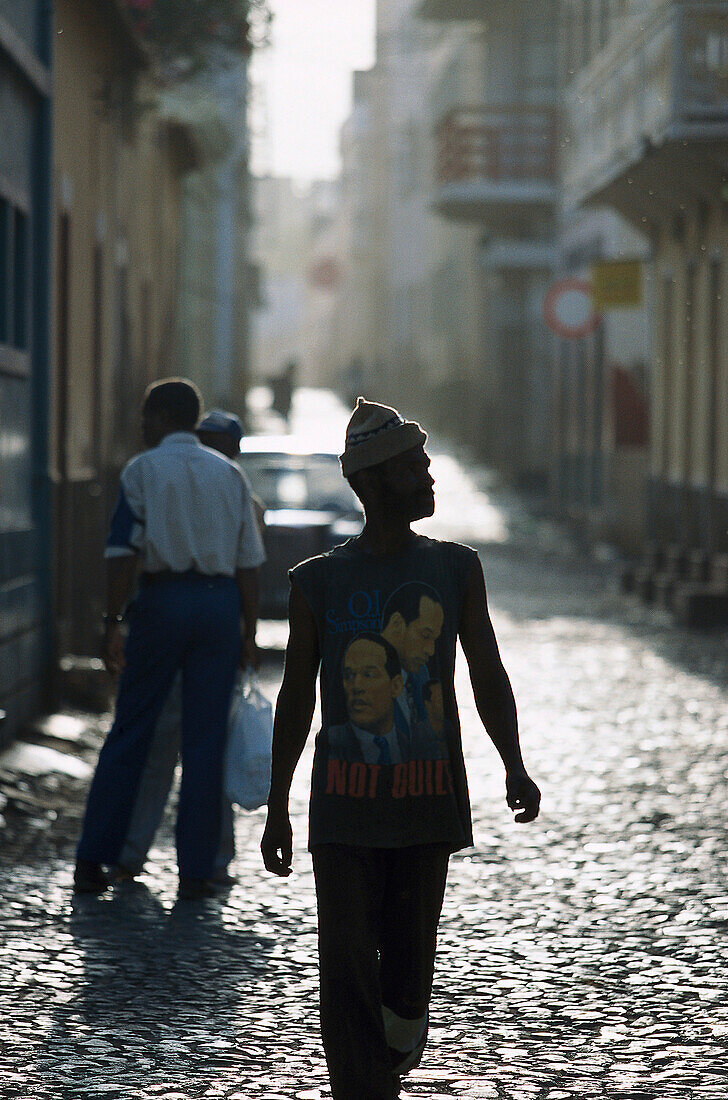 Streetlife in Mindelo, Sáo Vicente Cape Verde