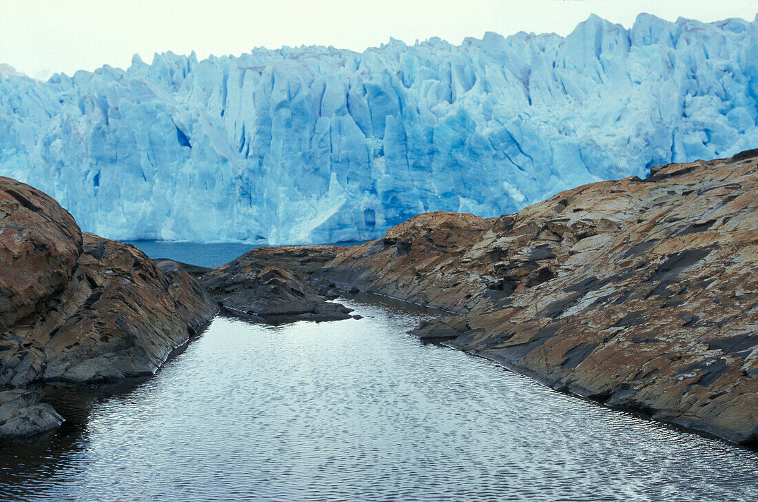 Gletscher in Perito Moreno im Nationalpark, Patagonien, Argentinien