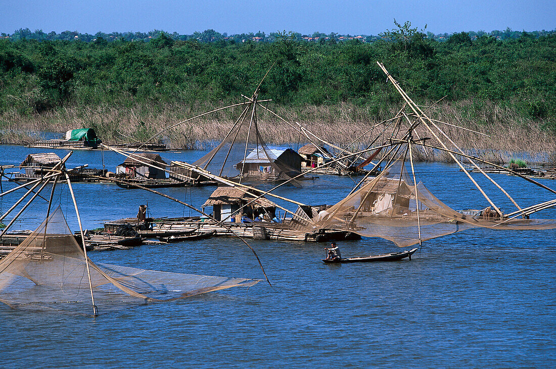 Fisher, Kompong Cham Cambodia, Asia
