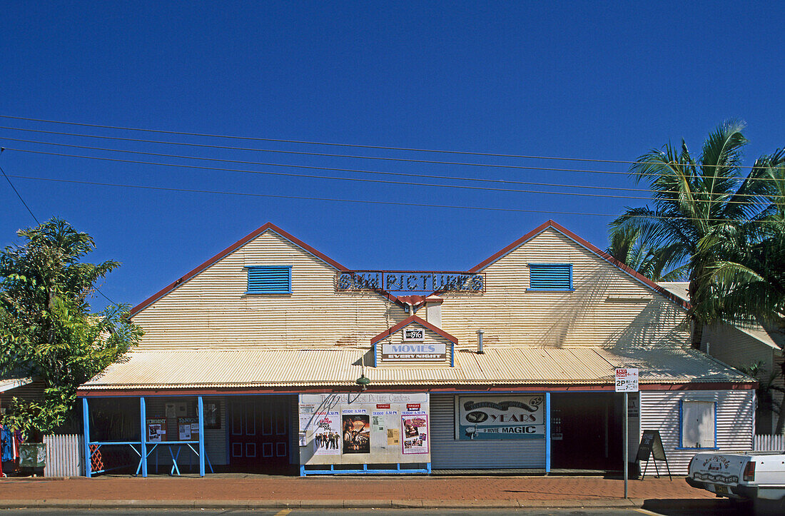 Sun Pictures, the oldest operating outdoor cinema, Broome, Western Australia, Australia