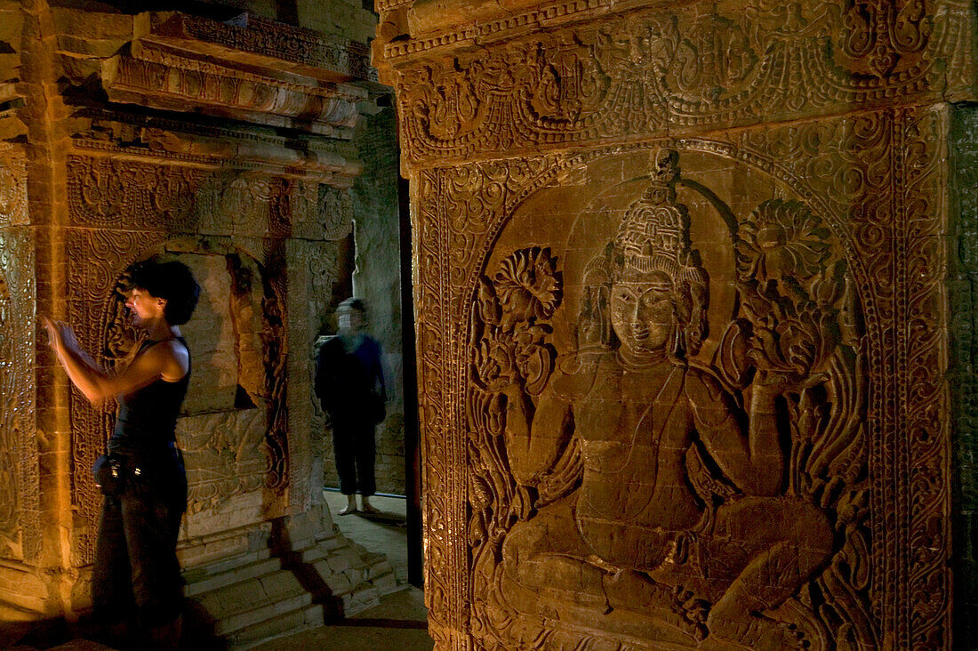 Nan Paya Temple, Nan Paya built 11 th century with Hindu images in stone