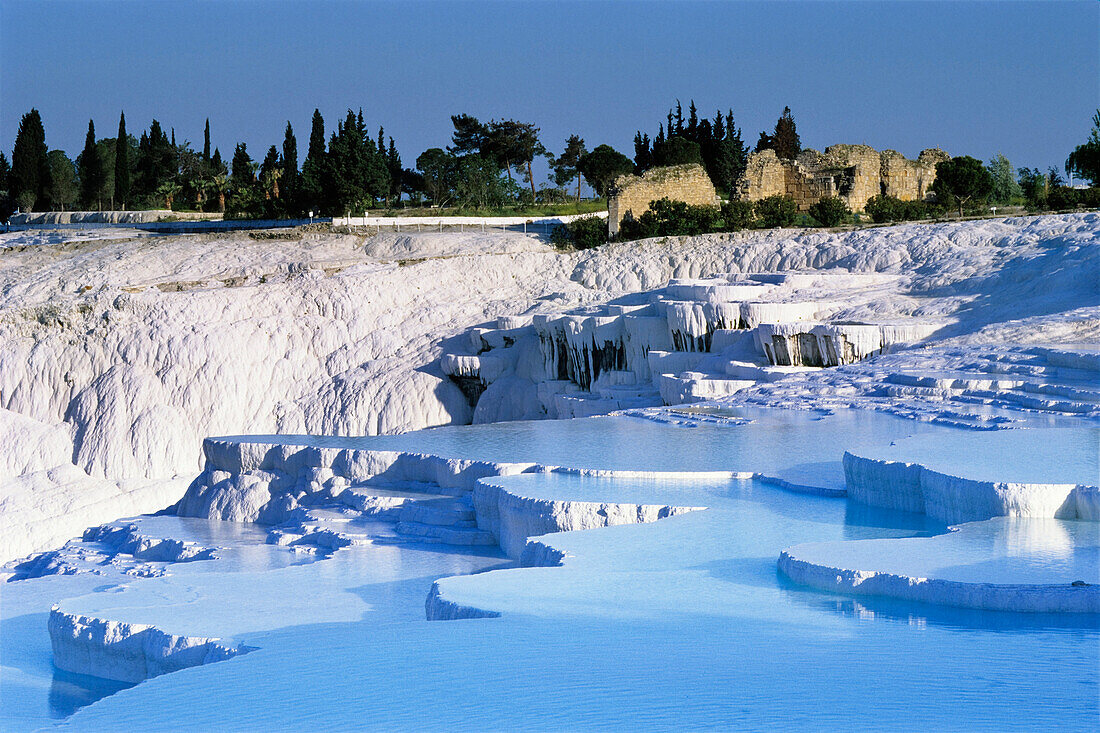 Sinter terraces of Pamukkale, Turkey