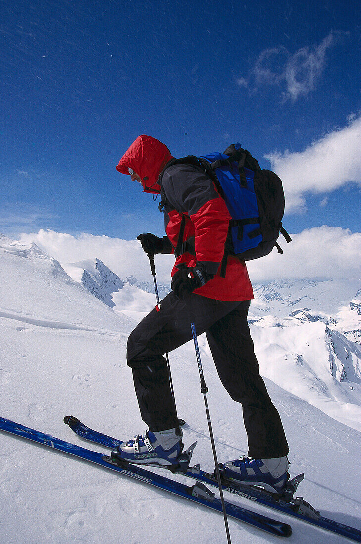 Ski-Tour, Aufstieg