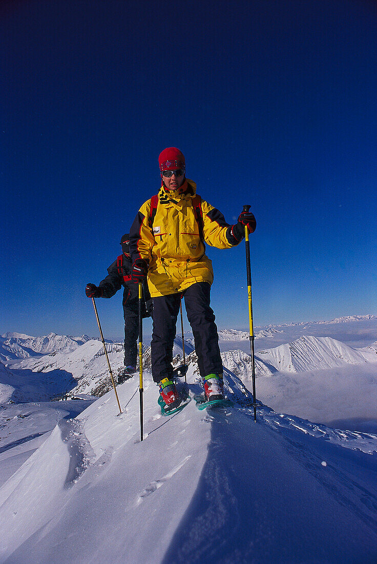 Snowshoeing, Upper Tauern Austria