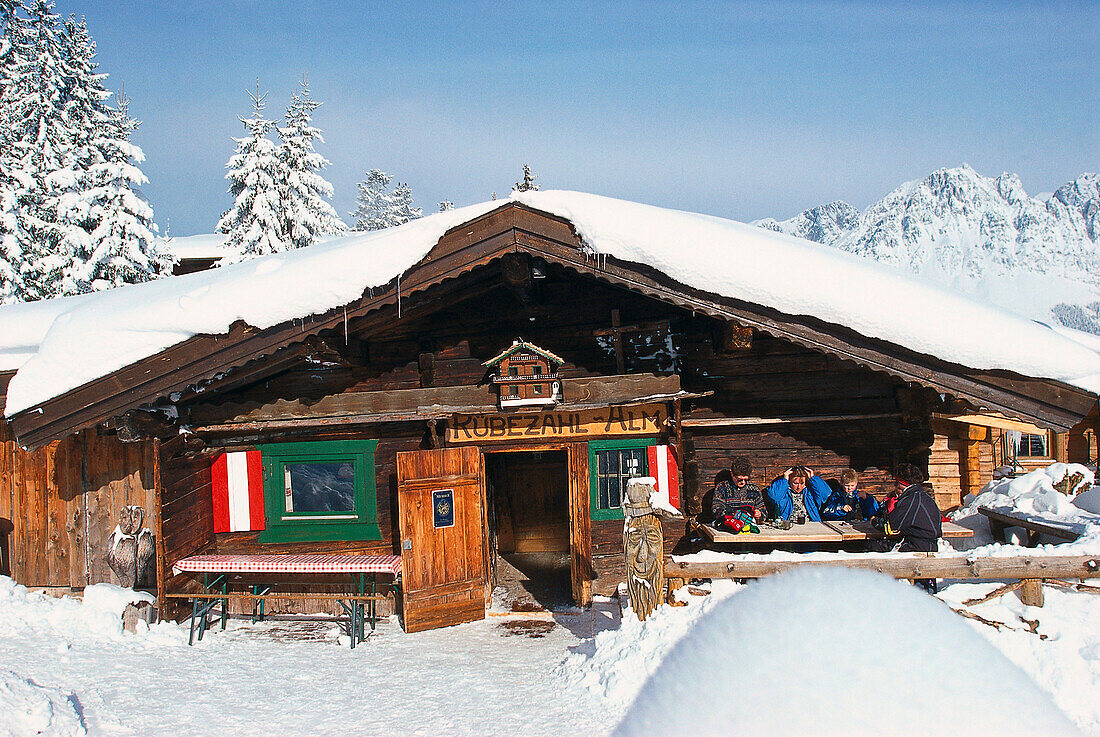 Almhütte Rübezahl, Elmau Tyrol, Austria