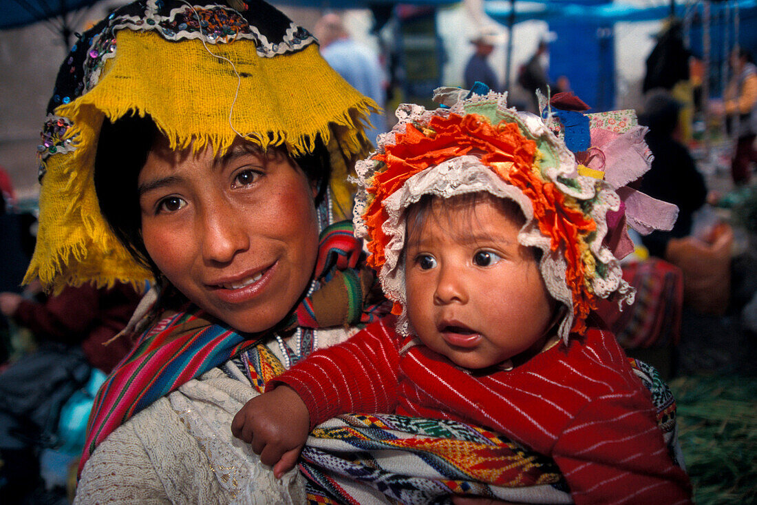 Peruanerin, Baby Peru, Südamerika