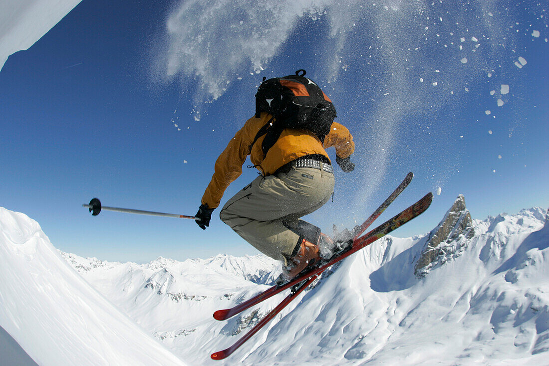 Freeriding, Lech, Oesterreich Europa