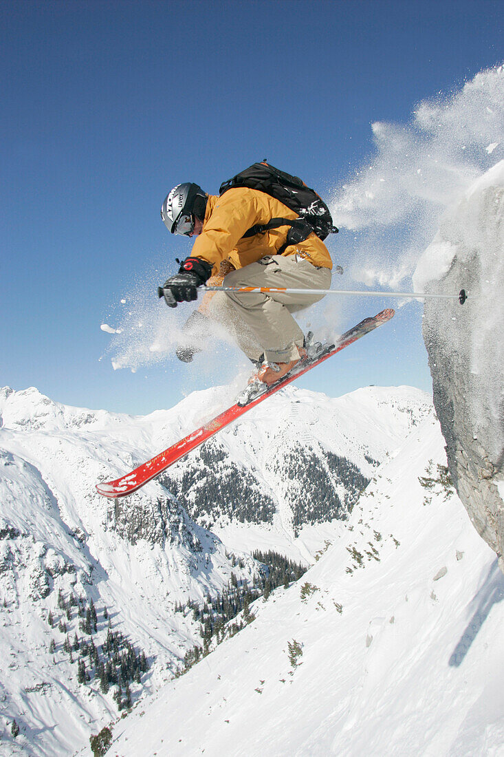 Freeriding, Lech, Österreich Europa