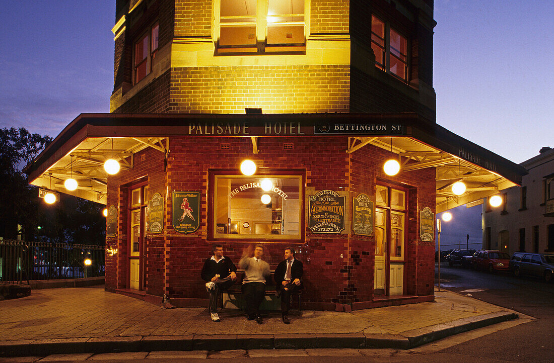 Palisade Hotel, in Sydney's city quarter the Rocks, Australia