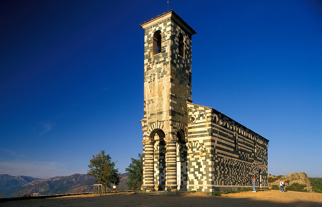 Church San Michele de Murato, Corsica, France