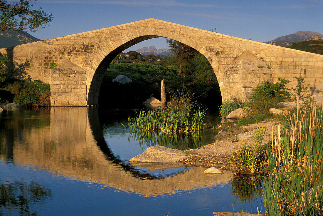 Stone Bridge, Spina Cavallu, Corsica, France