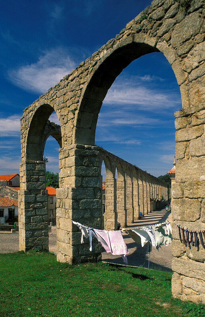 Roman aqueduct, Vila do Conde, Portugal