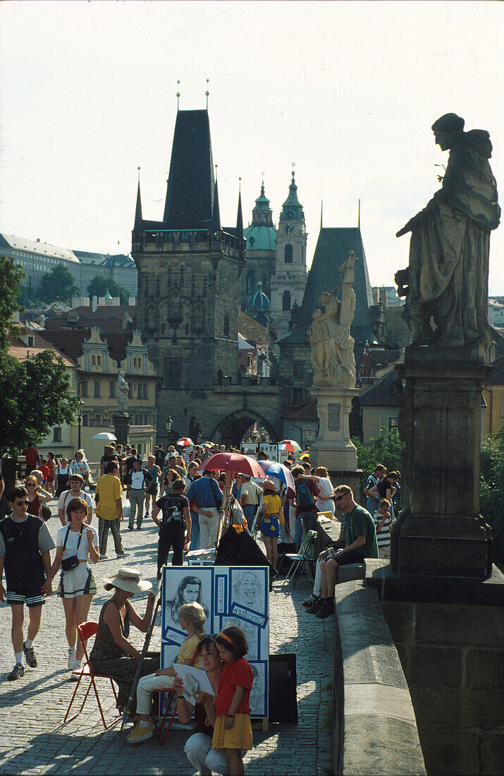 Karlsbruecke und Kleinseite, Prag Tschechien
