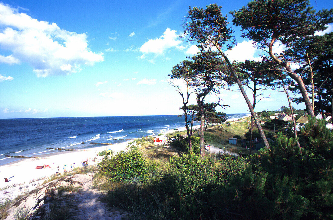 Strand von Hela, Ostseeküste, Polen