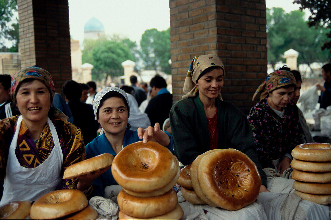Kolchosmarkt, Basar, Samarkand Usbekistan