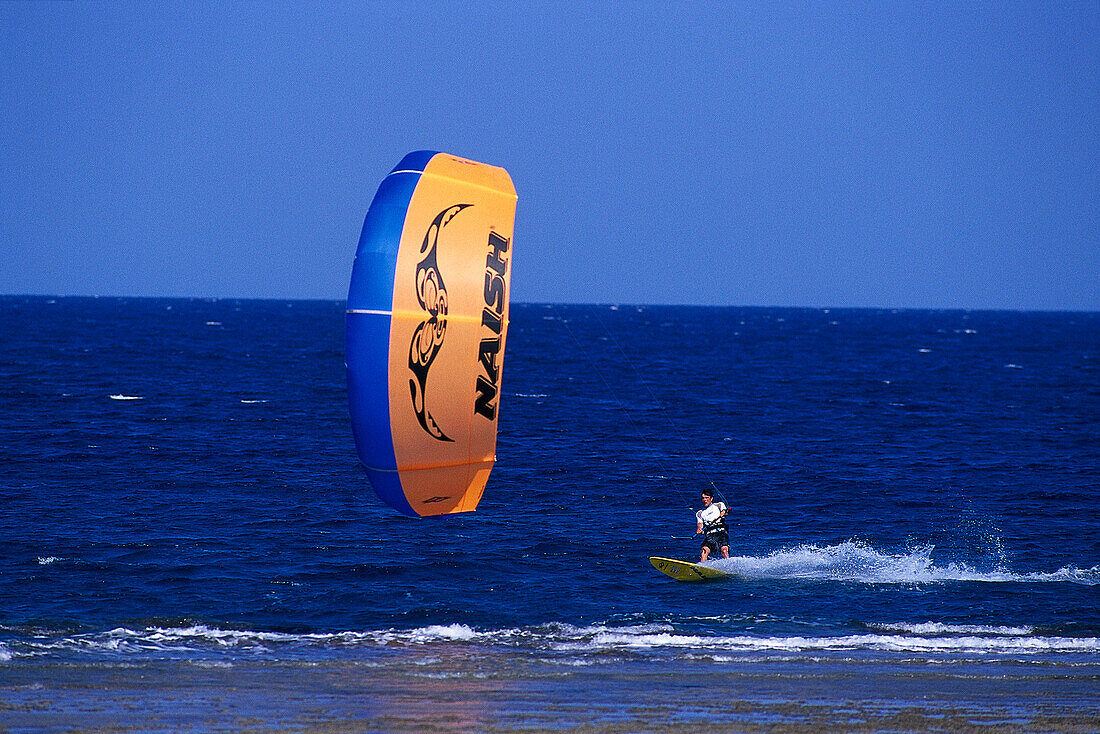 Kitesurfing, Bay of El Naba, Rotes Meer Aegypten