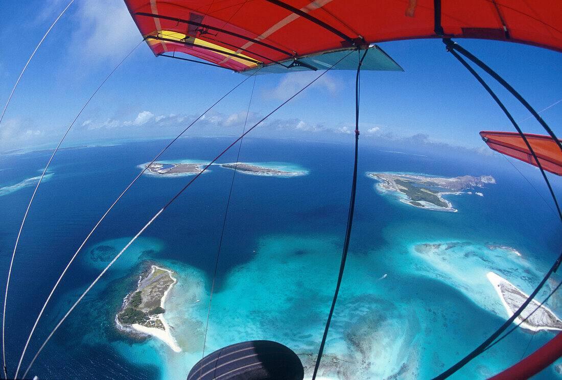 El Roque-Island from hang glider