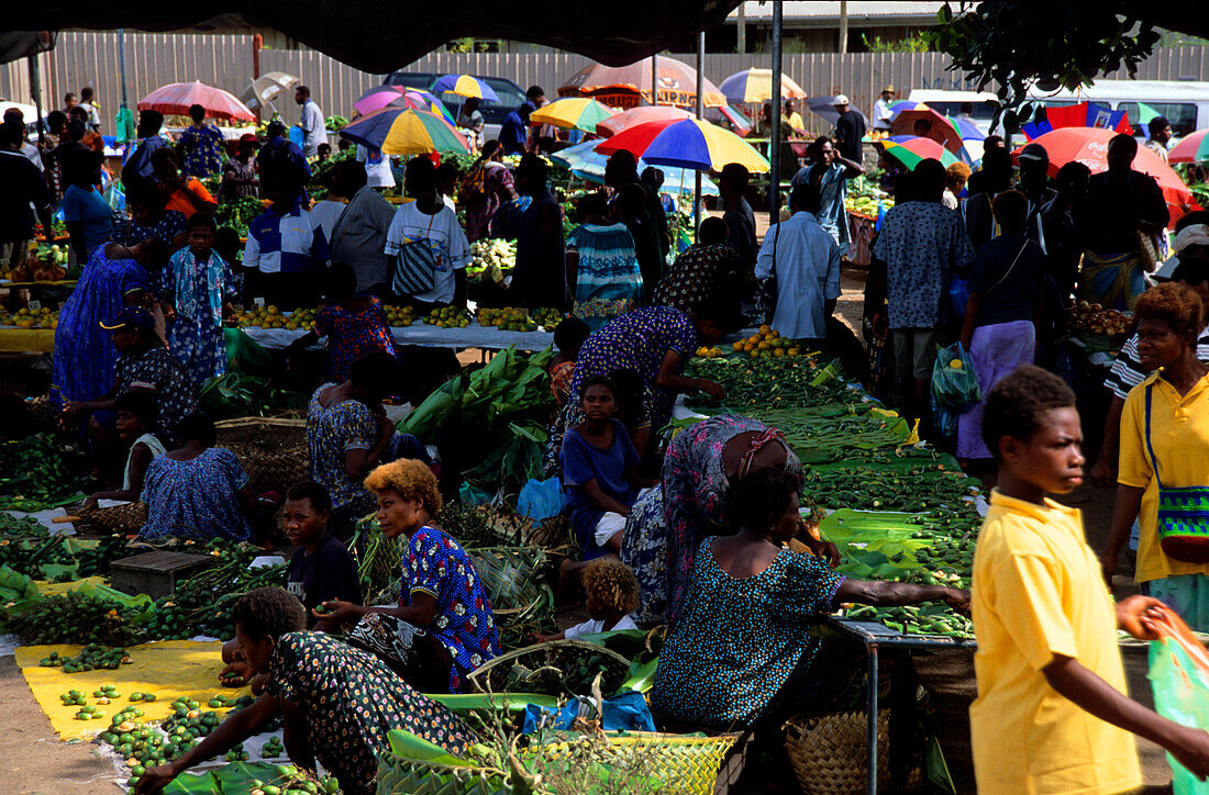 Market, Rabaul, East New Britain, Papua New Guinea Melanesia, South Pacific