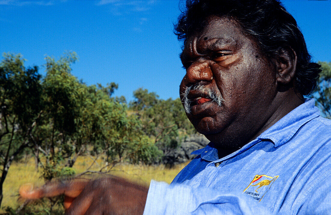 Aborigine, Lawn Hill, Queensland Australia