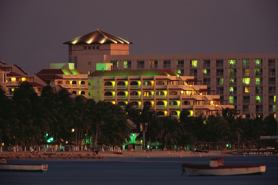 Strand, Nacht, Aruba Niederländische Antillen