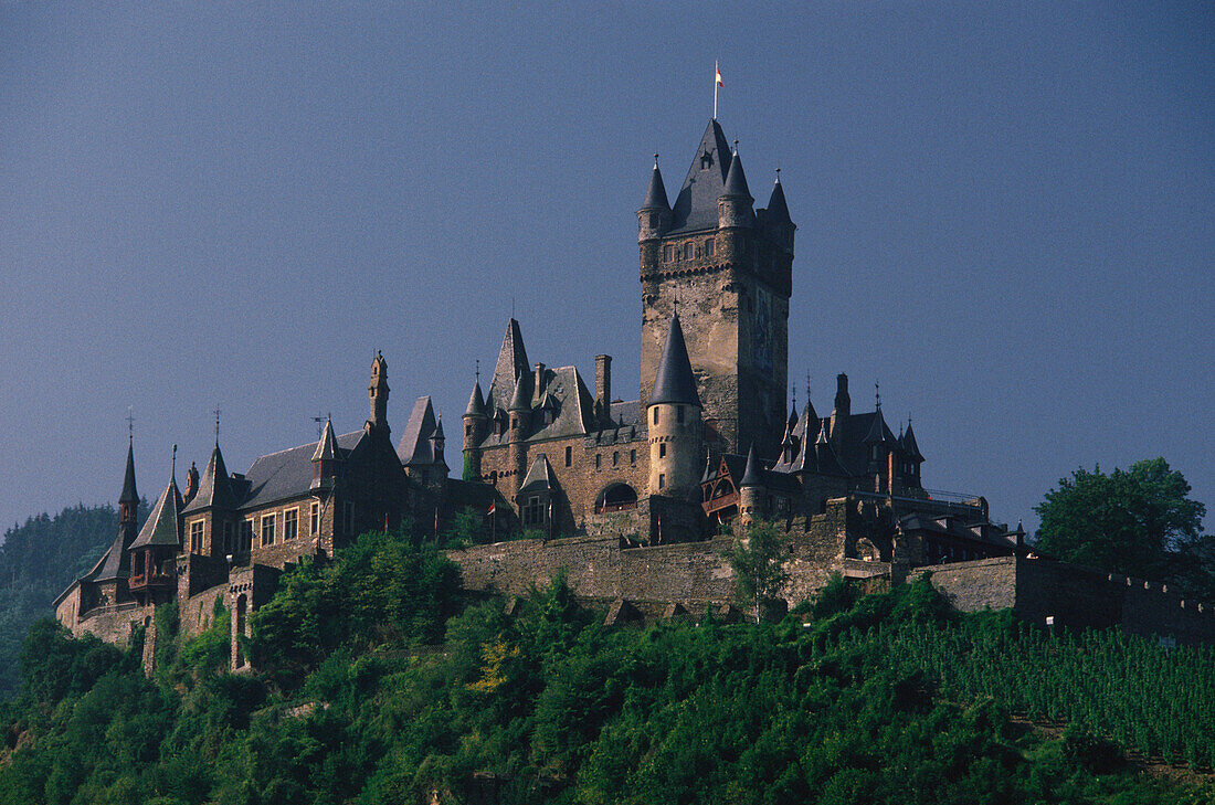 Burg, Cochem, Mosel, Rheinland-Pfalz Deutschland