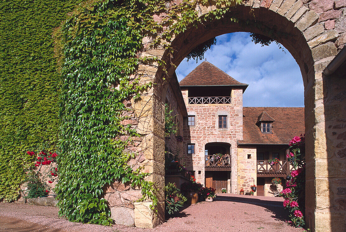 Ferme Auberge de Lavaux, Chambre d´hôtes, Châtenay Burgundy, France