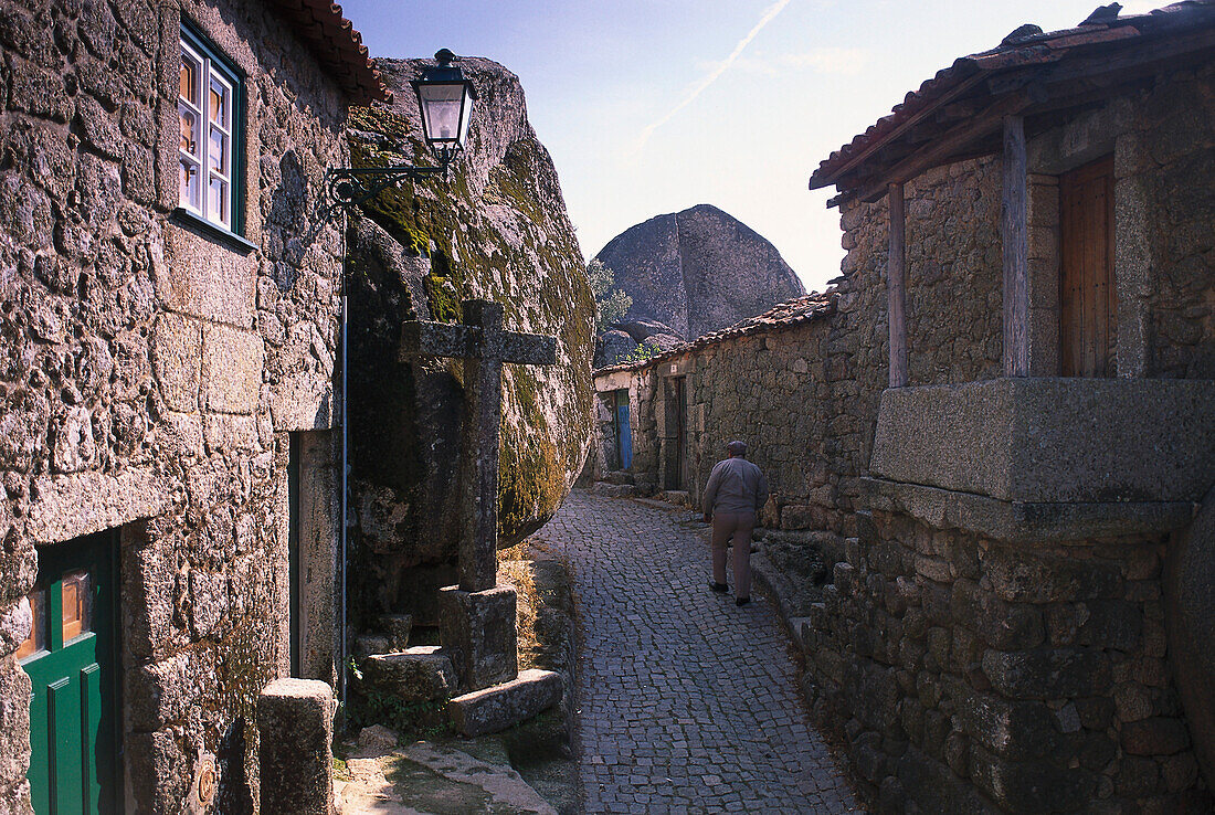 Monsanto Village on a Granit Hill, , near Guarda Montanhas, Portugal