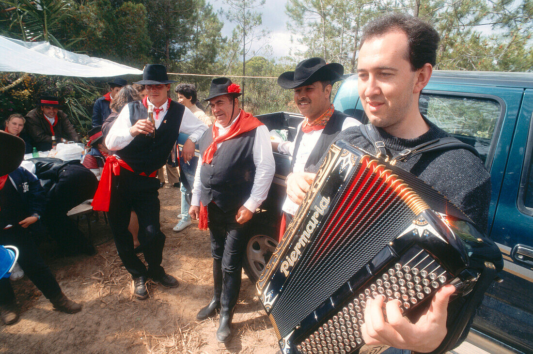 Musician, Festa da Pinha, Estoi, Portugal