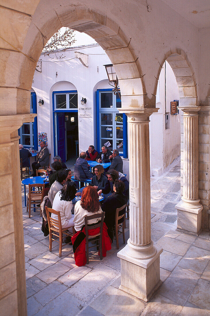 Taverna Platanos, Pirgos, Andros Cyclades , Greece