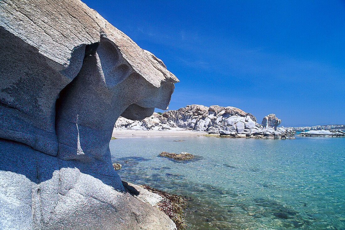 Kolimbithres Beach near Naoussa, Paros Cyclades , Greece