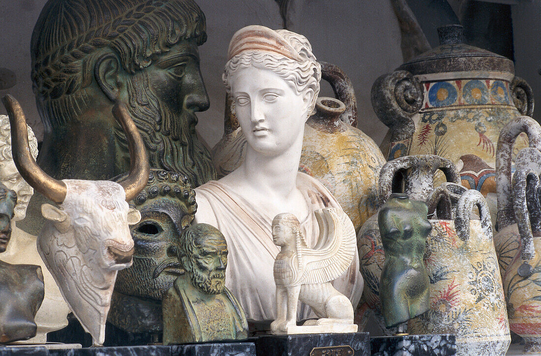 Antike Andenken, Naxos, Kykladen, Südliche Ägäis, Griechenland
