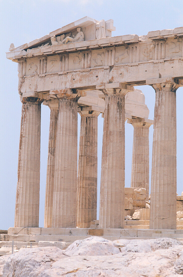 Parthenon Tempel, Akropolis, Athen, Griechenland