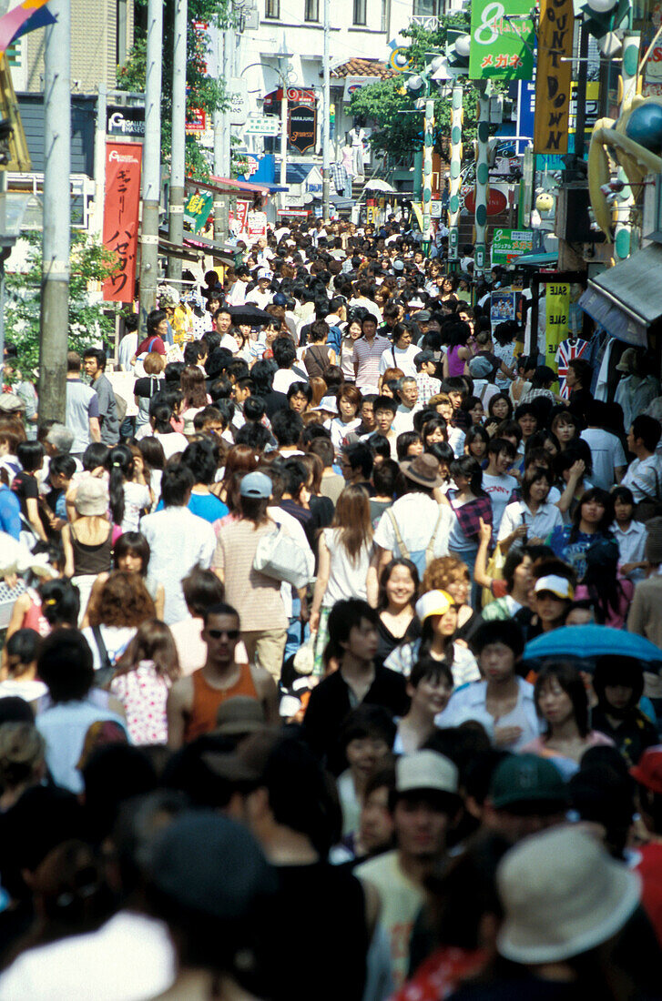 Stadtteil Harajuku, Tokyo, Japan