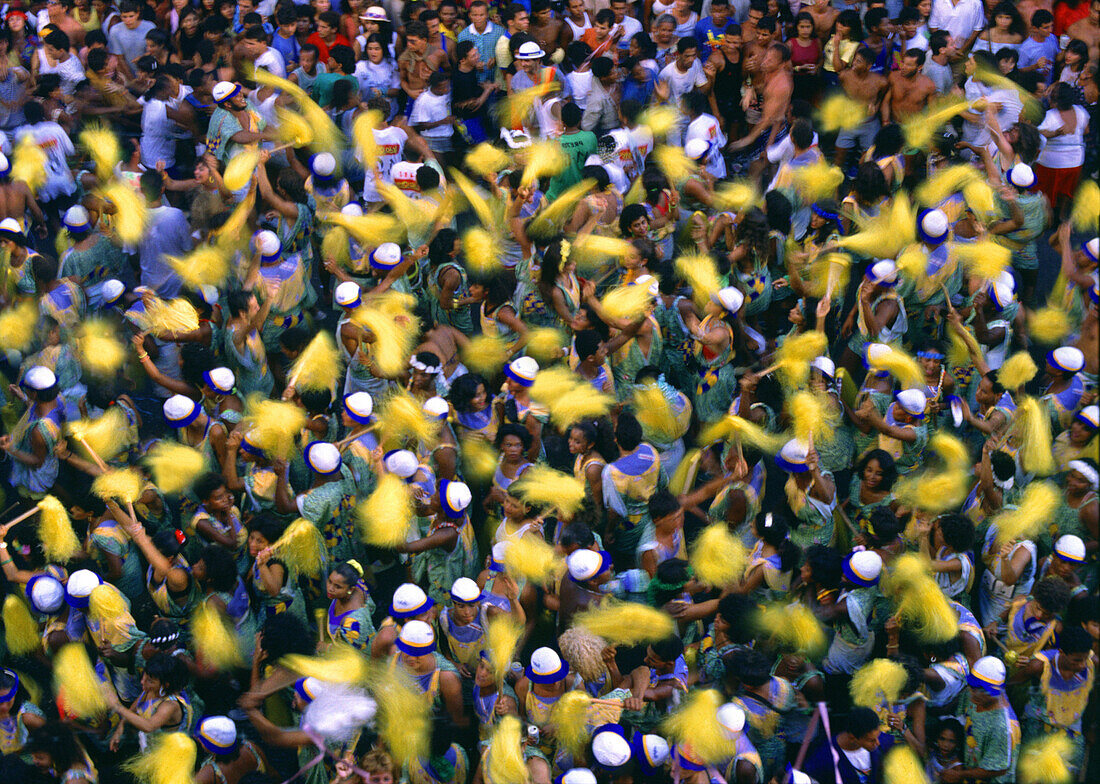 Carnival troup, bloco, Salvador da Bahia, Brazil, South America