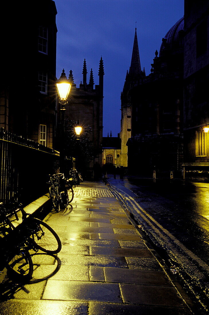 Nacht in Oxford, England