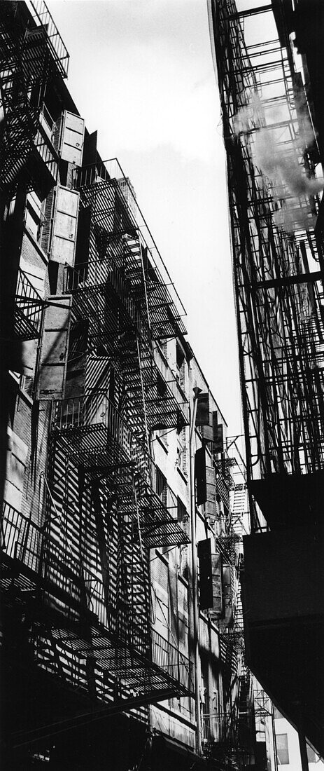 Firestairs Soho, Manhattan, New York, USA