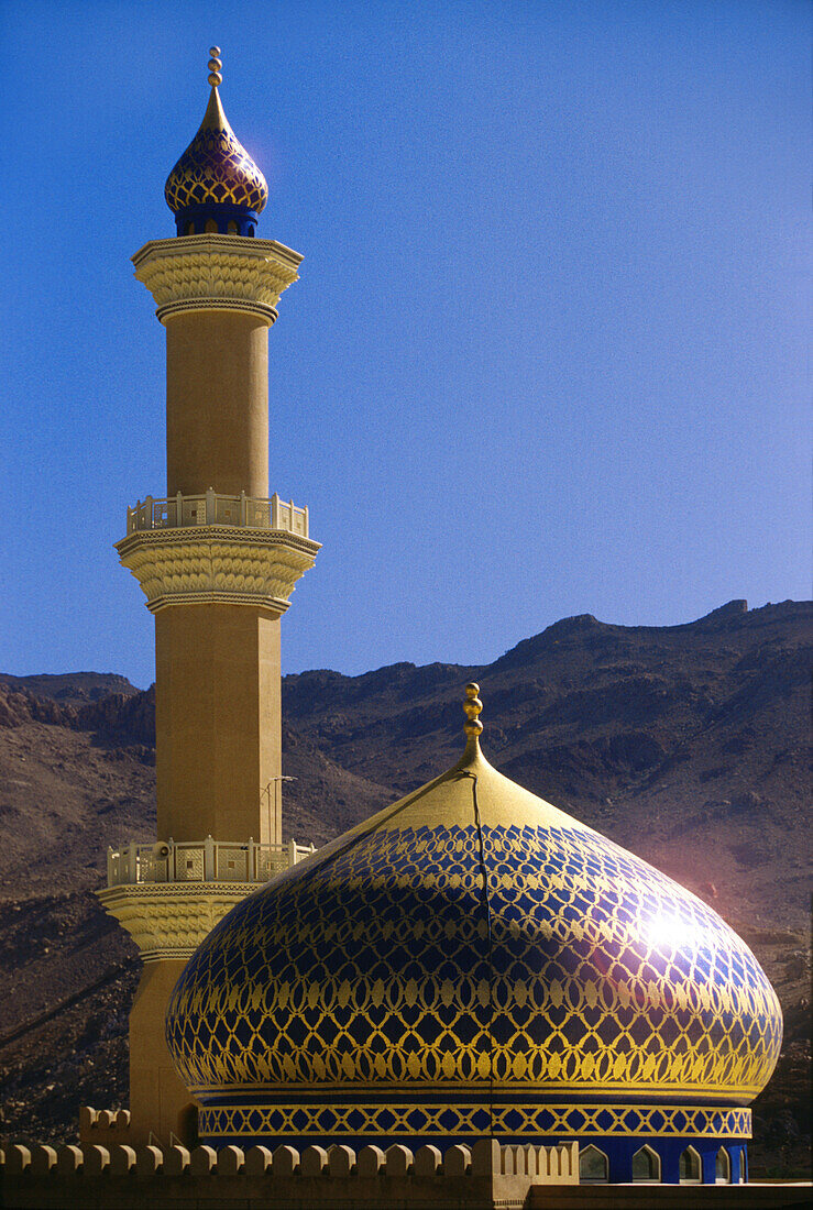 Moschee in Nizwa, Oman, Mittlerer Osten
