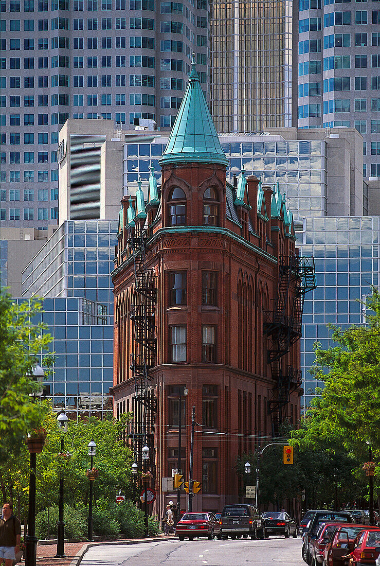 Flatiron Building, Church Street, Toronto, Ontario, Canada, North America, America