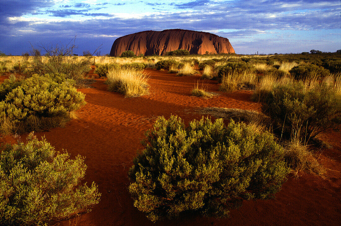 Sunset at Ayers Rock, Ayers Rock, Northern Territory, Australia