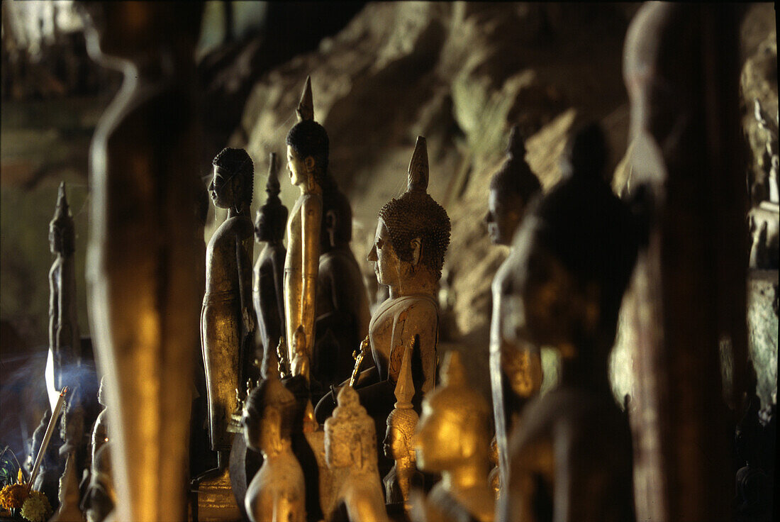 Tham Thing cave near Luang Prabang, Luang Prabang, Laos Indochina, Asia