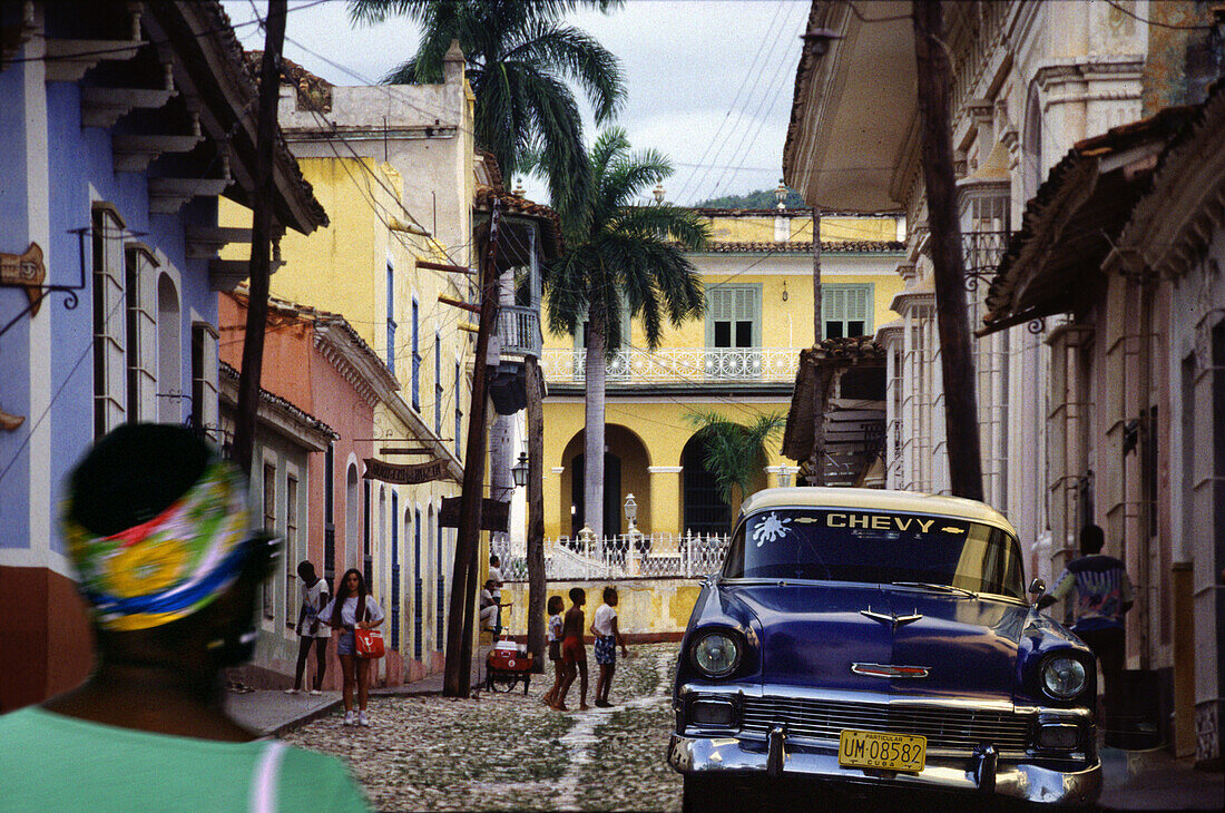 Straßenszene in Trinidad, Trinidad, Kuba, Karibik