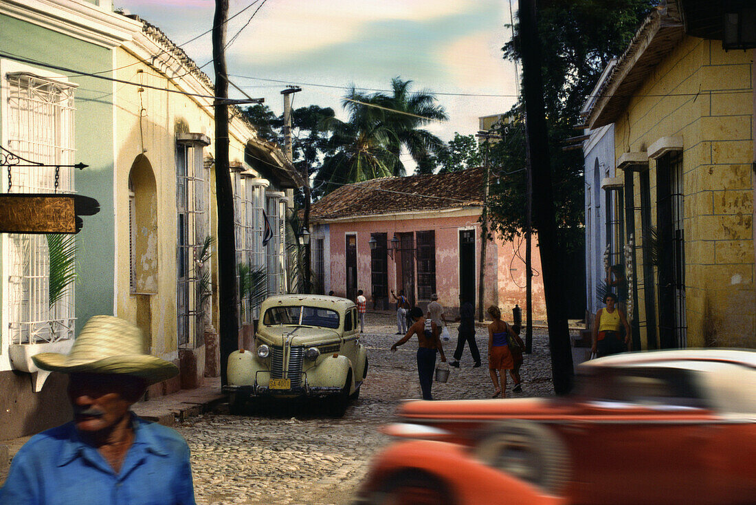 Straßenszene in Trinidad, Kuba, Karibik