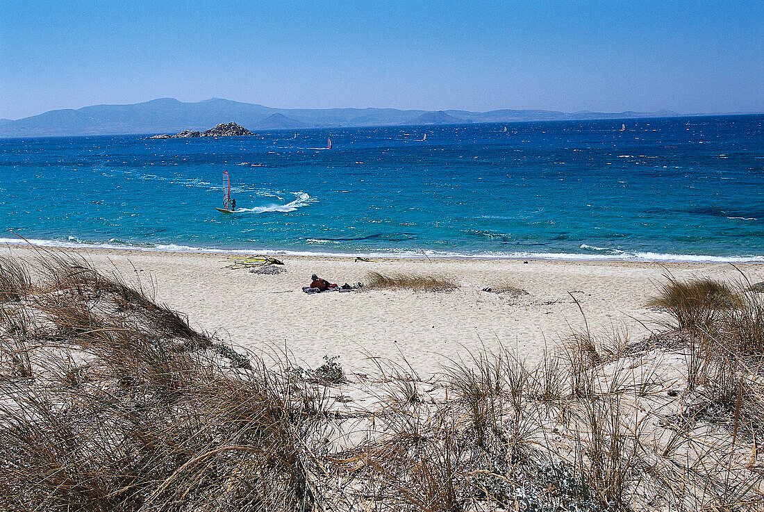 Naxos-Beach, Naxos Kykladen, Greece