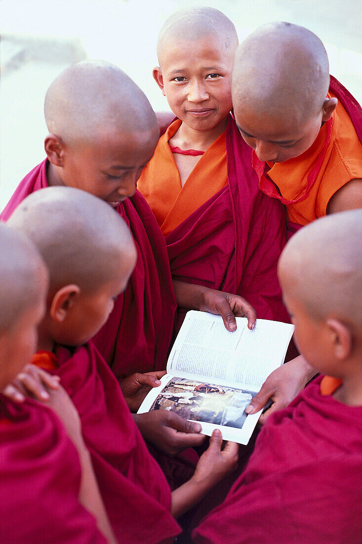 Buddhist Monks at Kathmandu, Nepal