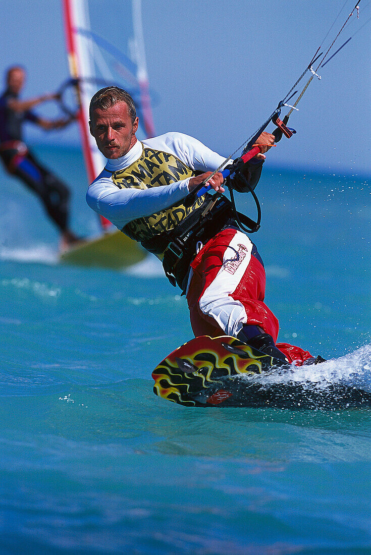 Kitesurfer, Djerba Tunesia