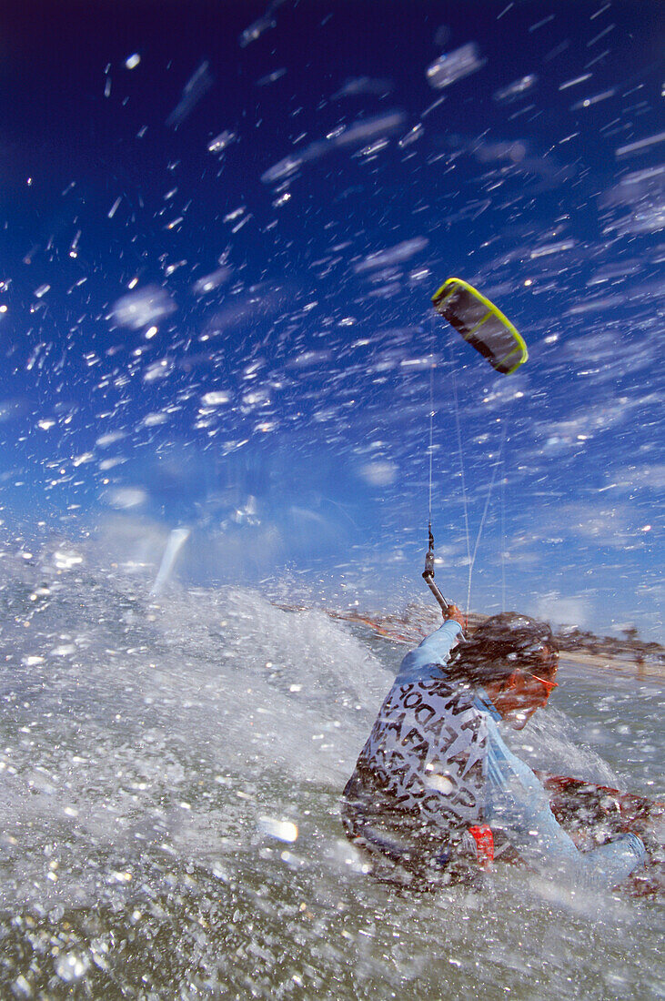 Kitesurfer, Action, Djerba Tunesia
