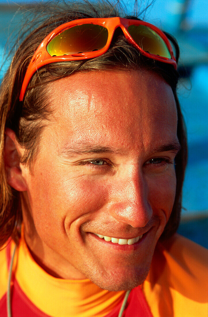 Kiteboarder, Portrait