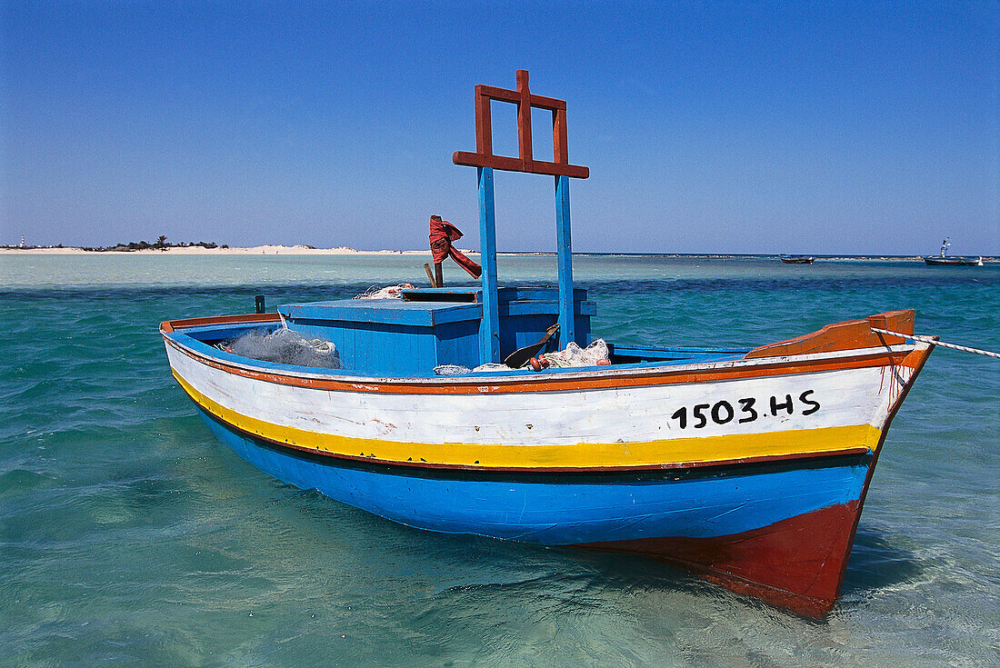 Fishing boat, Djerba Tunesia