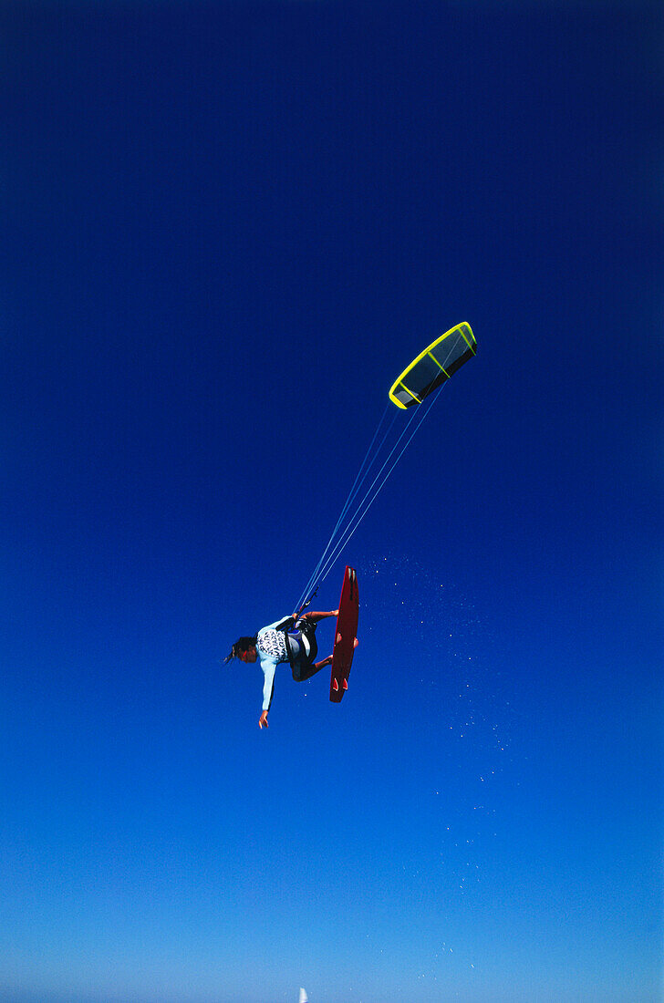 Kite surfing, Djerba, Tunisia, Africa