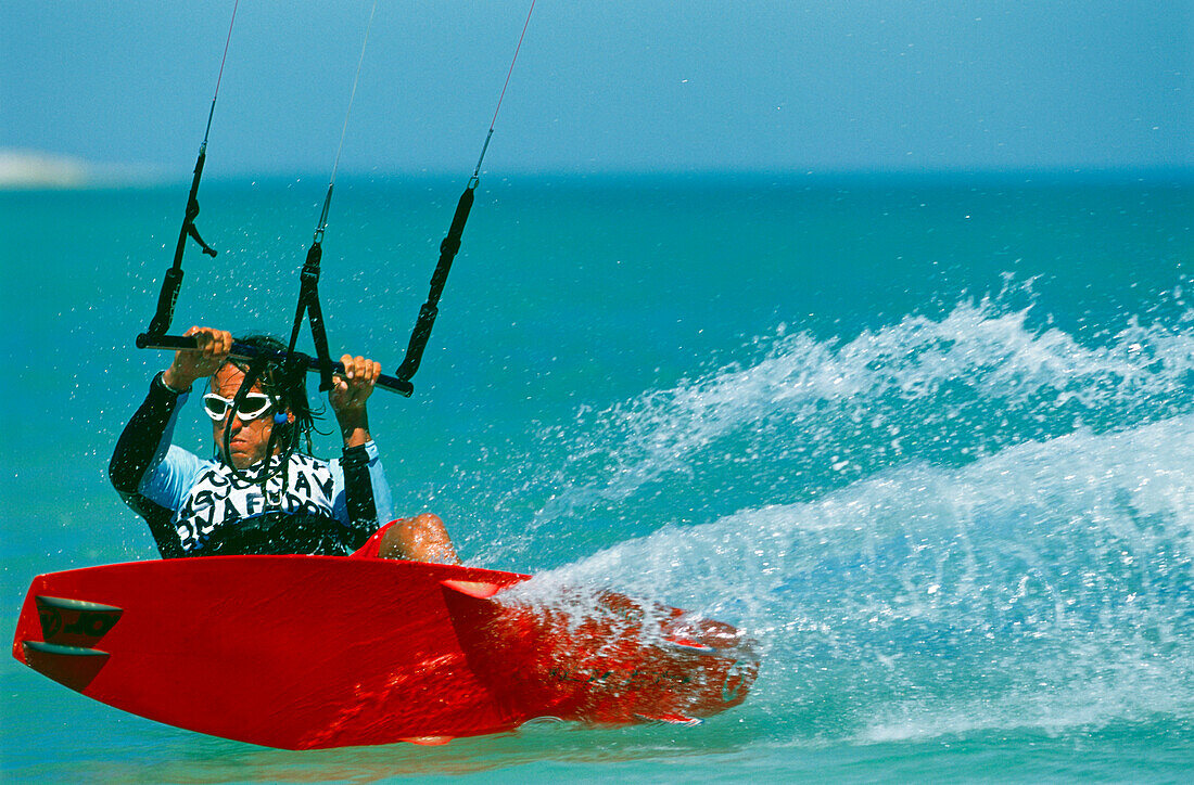 Kitesurfen, Action, Djerba Tunesia